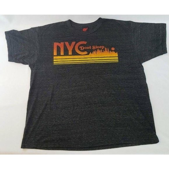 MAD Engine Other - Mad Engine NYC Dont Sleep T-Shirt Charcoal Black S